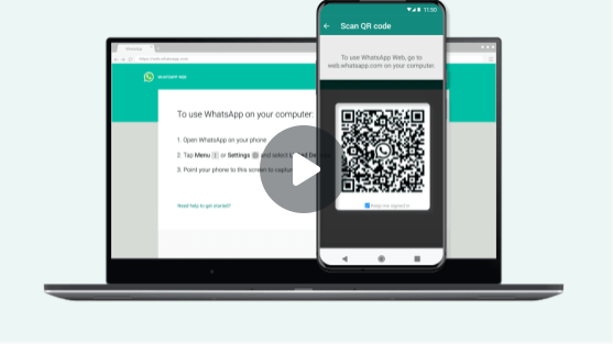 11 Steps to use WhatsApp on a desktop with phone number