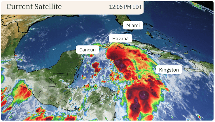 Hurricane, Storm Surge Watches Issued In Florida; Future Helene Targets Gulf Coast, Southeast