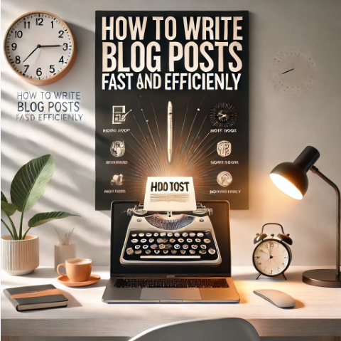 How to Write Blog Posts Fast and Efficiently