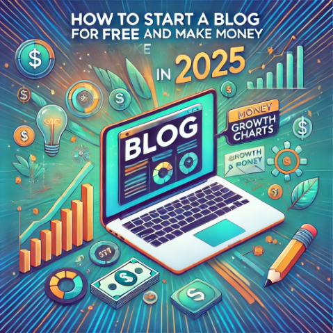 How to Start a Blog for Free and Make Money in 2025