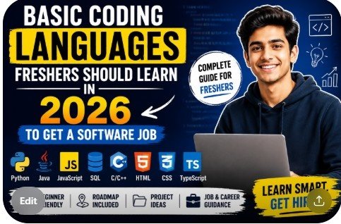 What Coding Languages Should Freshers Learn in 2026 for Software Jobs?