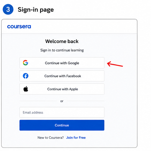 [Screenshot 3: Sign-in page]