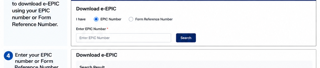 Step 4: Search for Your Voter Details