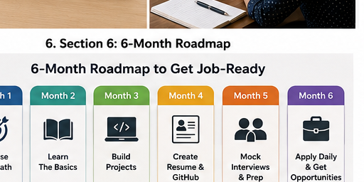 Six month roadmap to get software job after long career gap