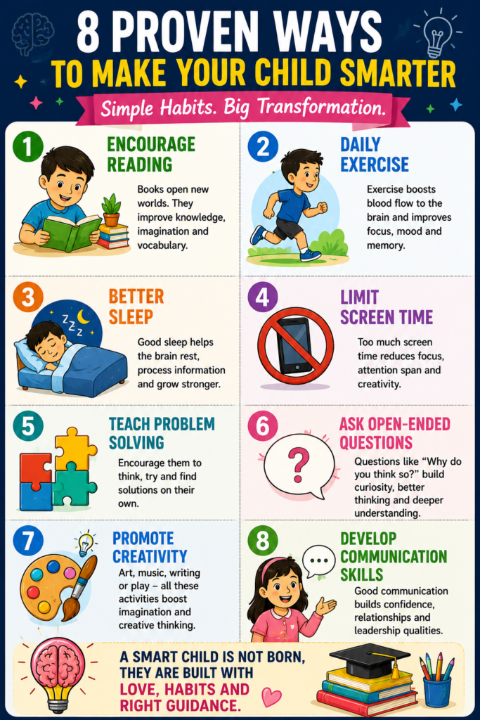 8 Proven Ways to Make Your Child Smarter
