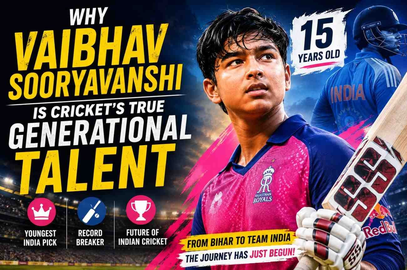 Why Vaibhav Sooryavanshi Is Cricket's True Generational Talent
