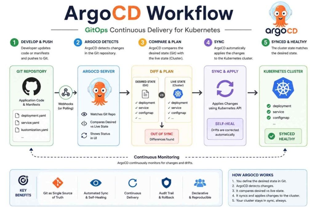 ArgoCD Workflow Step by Step-image