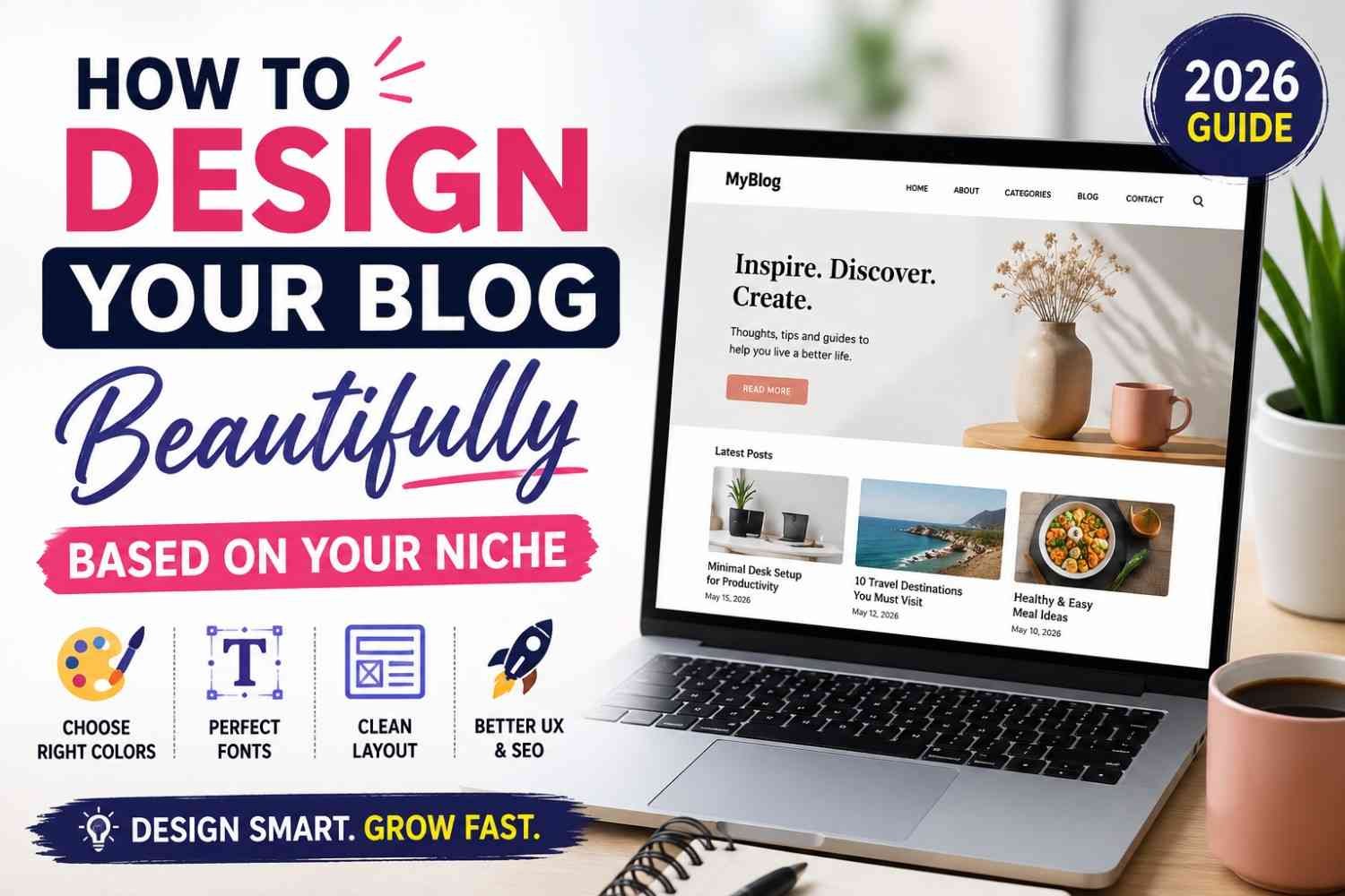 How to Design Your Blog Beautifully Based on Your Niche