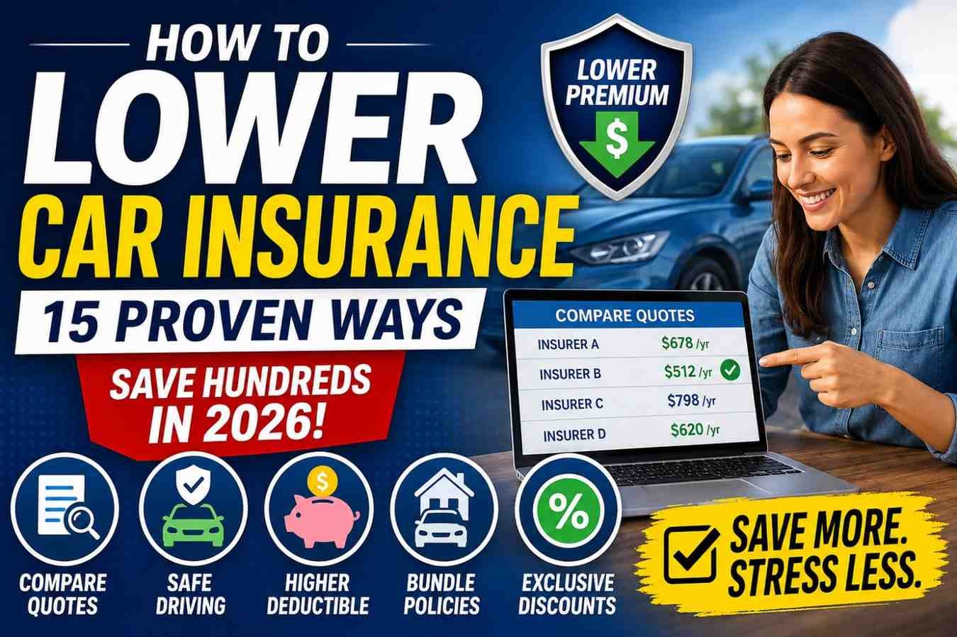 How to Lower Car Insurance