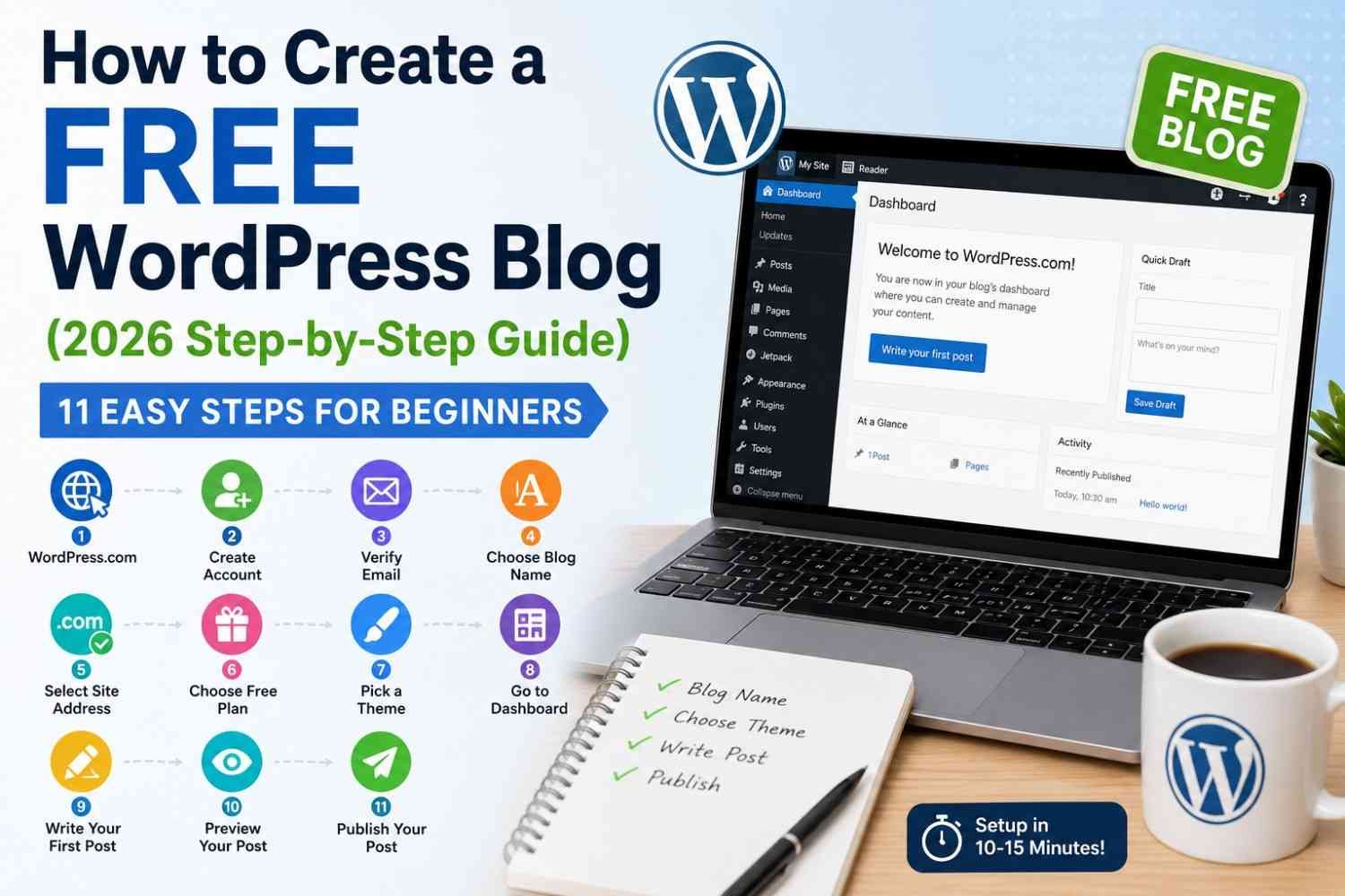 How to Create a Free WordPress Blog