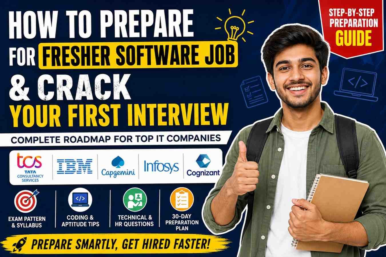How to Prepare for Fresher Software Job Interview and Crack Your First Interview