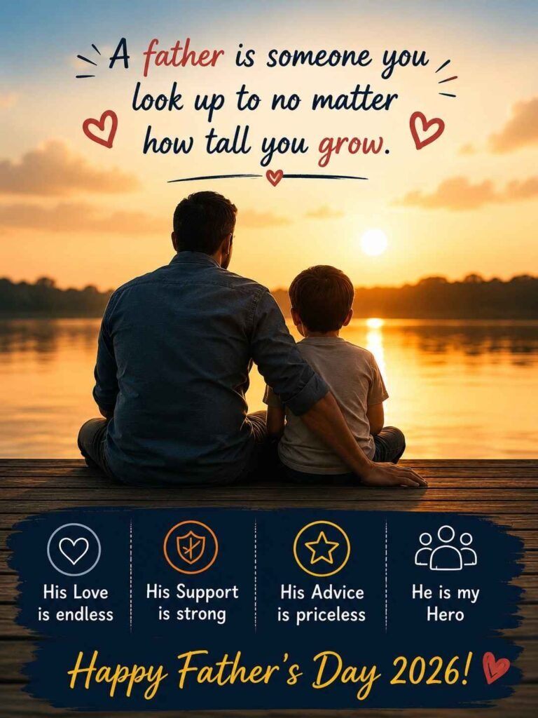 Short Happy Father’s Day 2026 Wishes