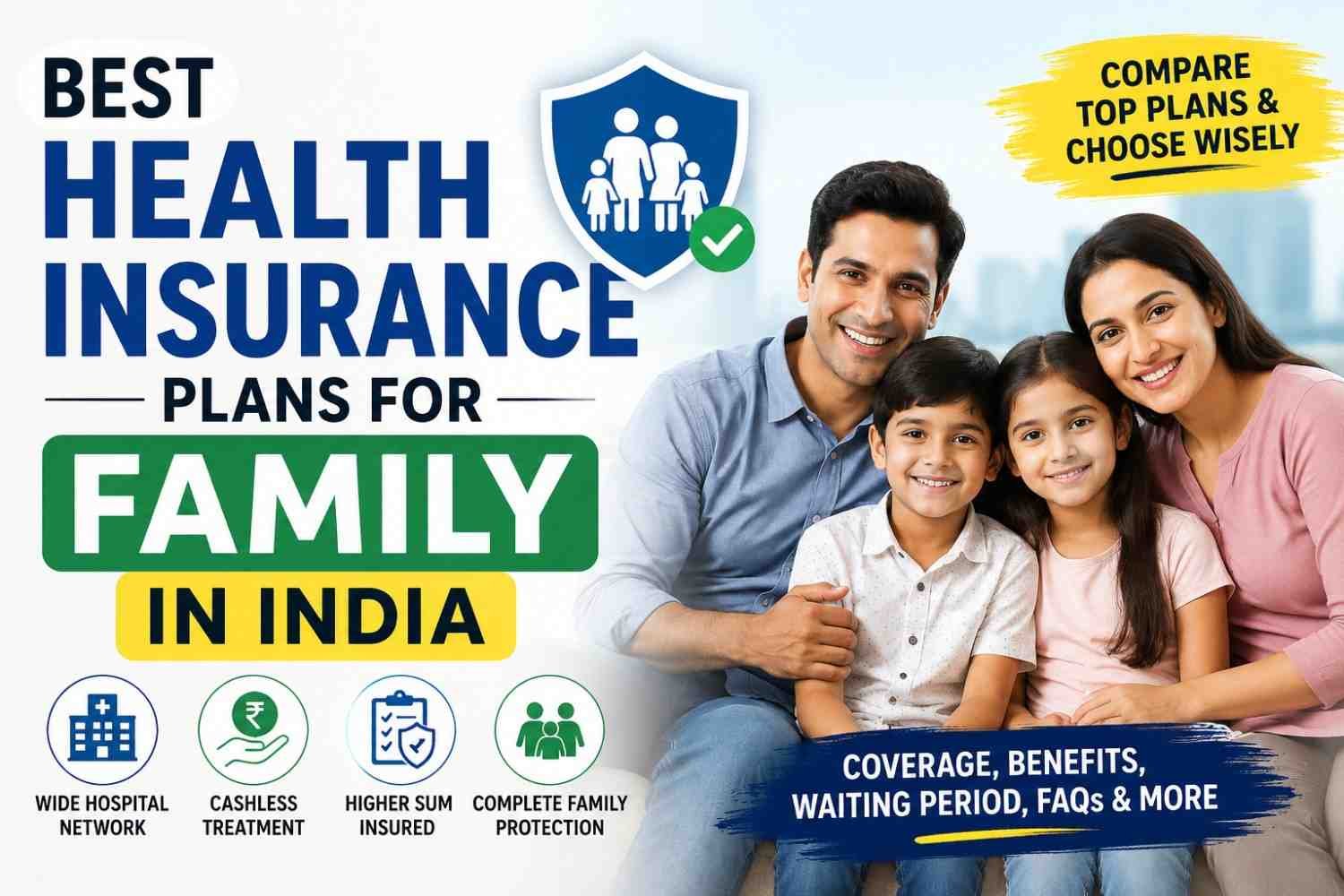 Best Health Insurance Plans for Family in India 2026