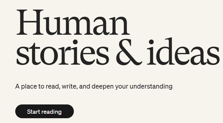 4. Medium — Best for Simple Writing