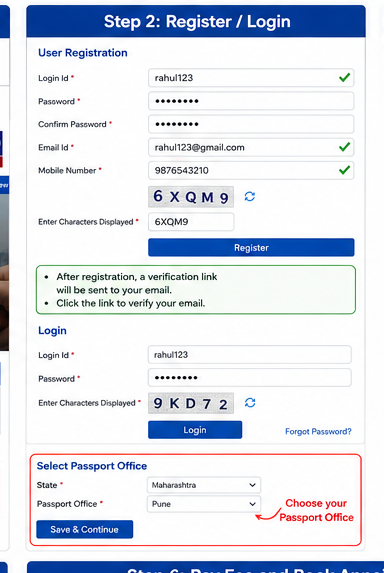 Register or Login