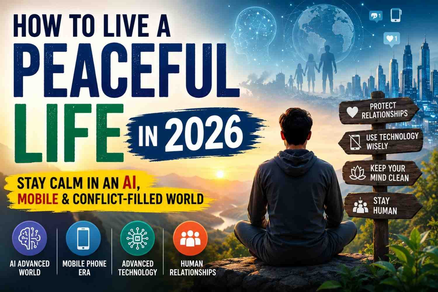 How to Live a Peaceful Life in 2026