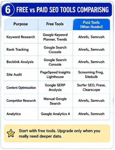 Best Free and Paid SEO Tools Worth Using in 2026-image