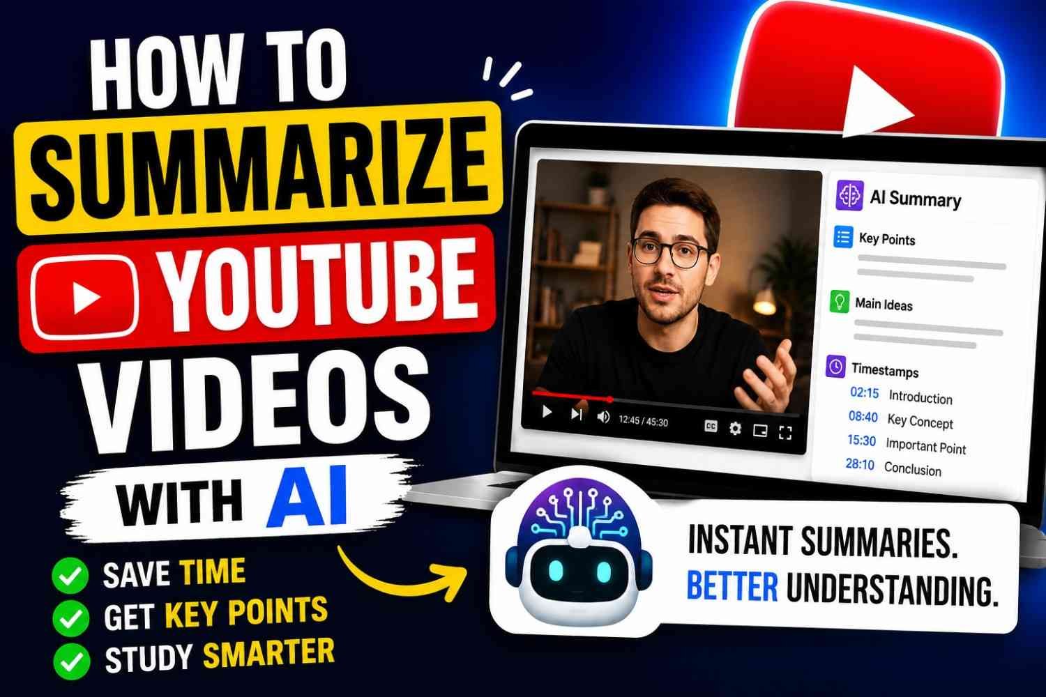 How to Summarize YouTube Videos With AI