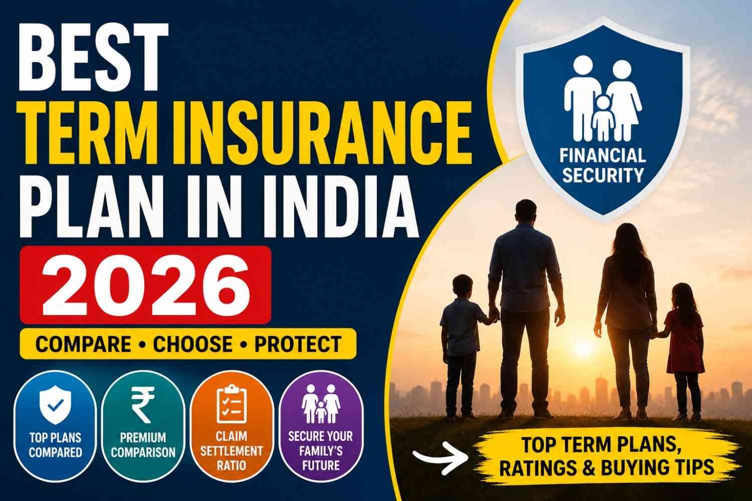 Best Term Insurance Plan in India 2026