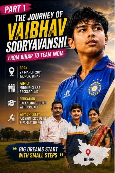 Why Did Vaibhav Choose Cricket?