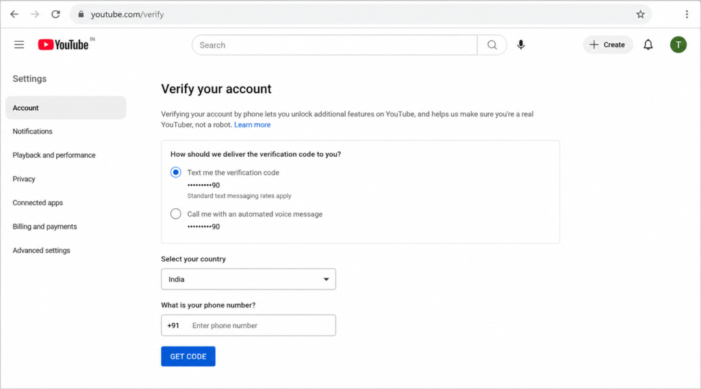 Verify Your Account