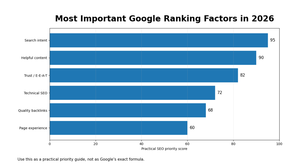 Main Google Ranking Factors That Still Matter in 2026