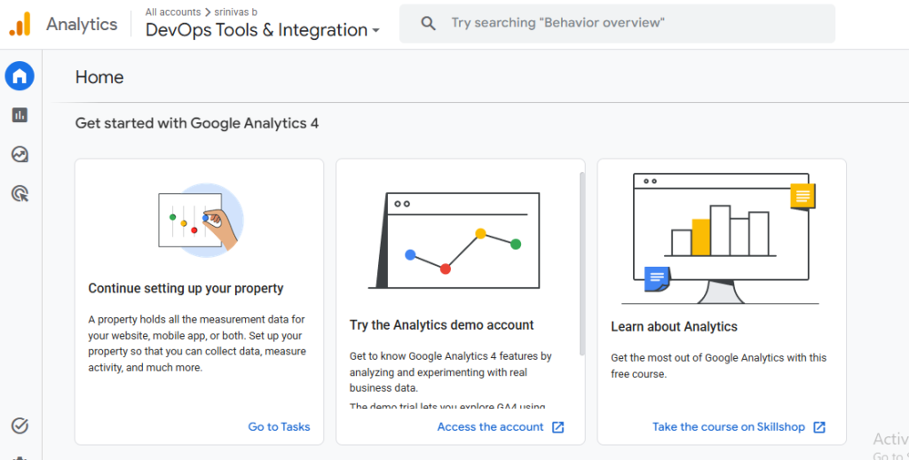 Create a GA4 property, add a Web data stream for the final HTTPS domain, and install the Google tag through a supported WordPress integration or a tag-management method.
