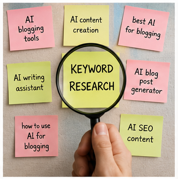 Google says AI can help with research and content structure,