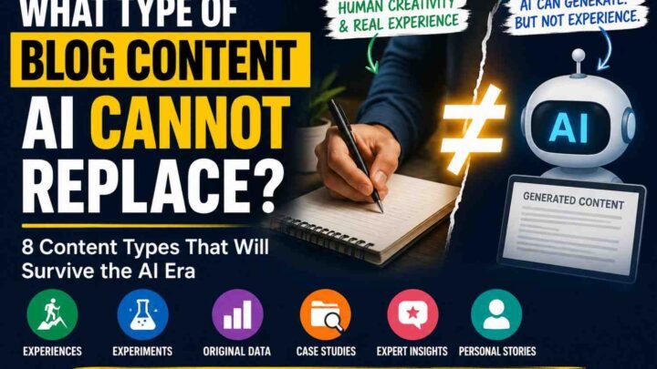 What Type of Blog Content AI Cannot Replace
