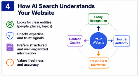 How AI Search Engines Understand Your Website