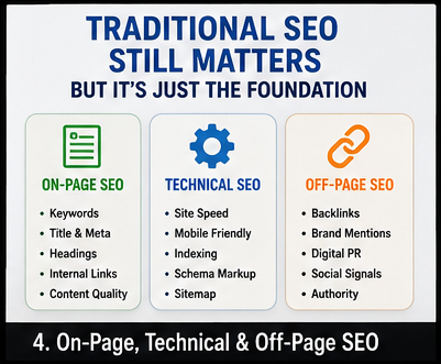 Traditional SEO Still Matters—But It Is Only the Foundation