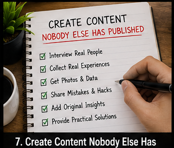 How to Create Content Nobody Else Has Published
