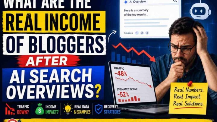 What is the Real Income of Bloggers after AI Search Overviews?