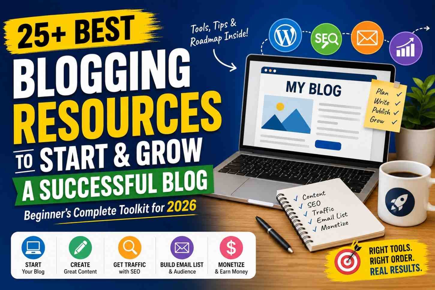 25 Best Blogging Resources to Start and Grow a Successful Blog