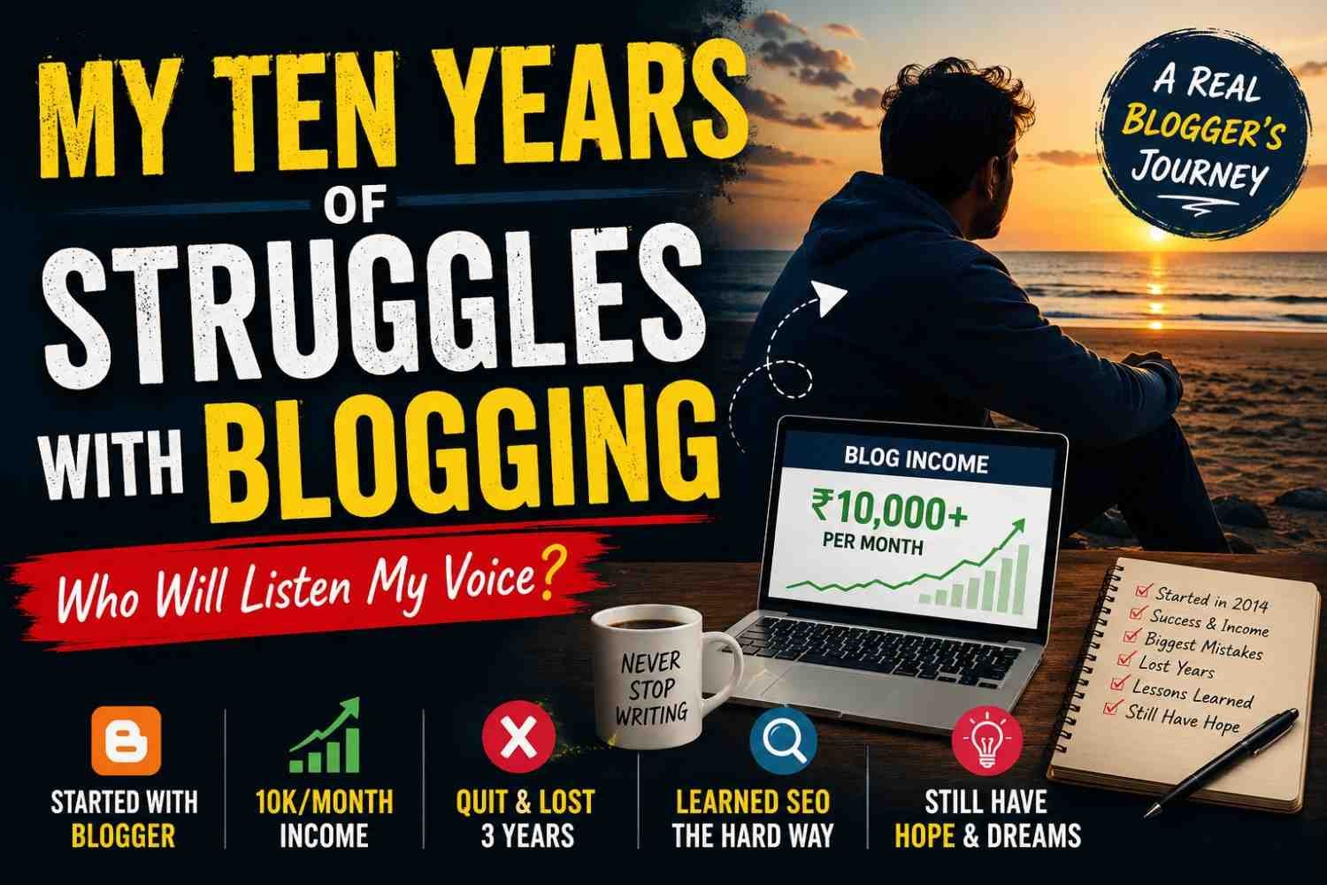 My 10-Year Struggle With Blogging