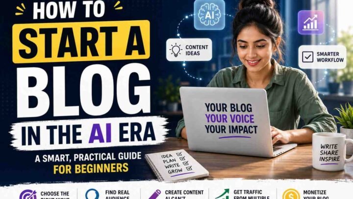 How to Start a Blog in the AI Era