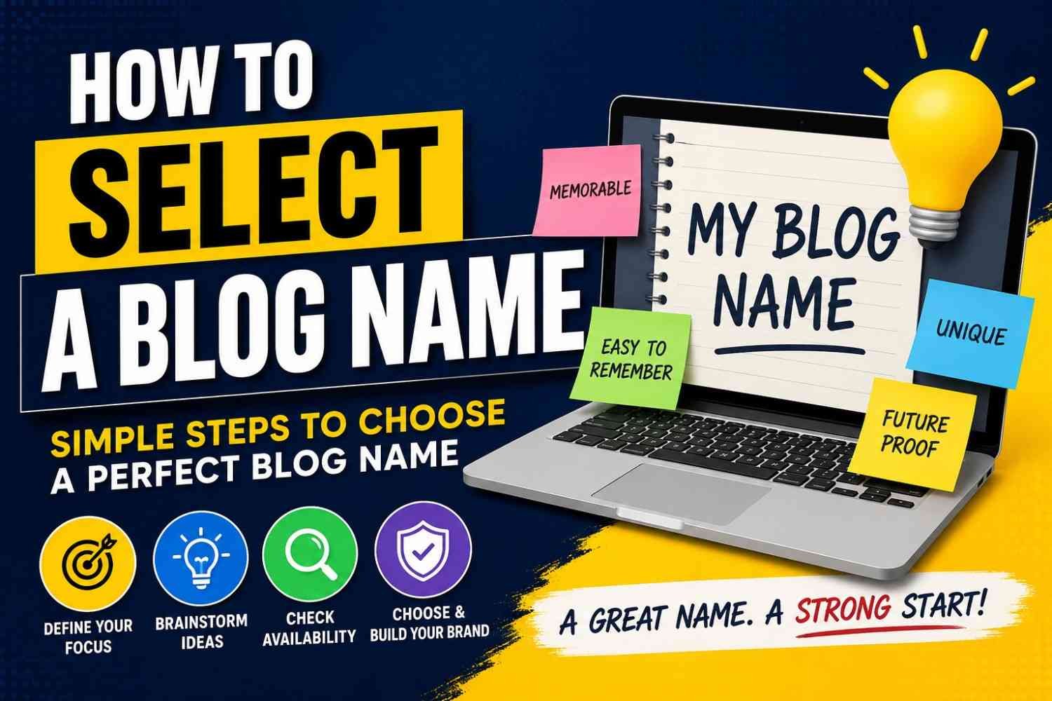 How to Select a Blog Name