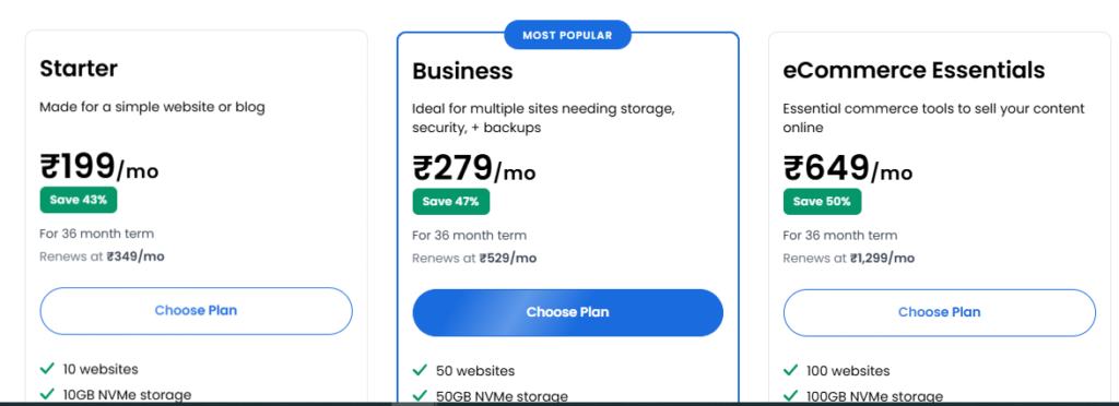 Choose the Right Bluehost Hosting Plan