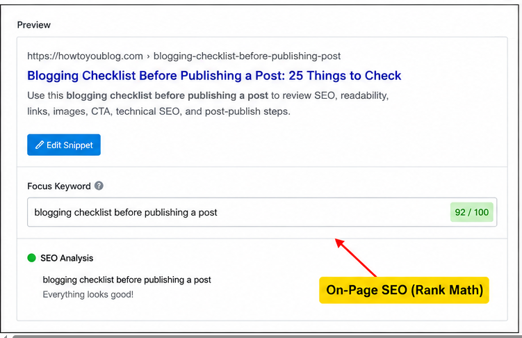 Add Internal Links and External Sources