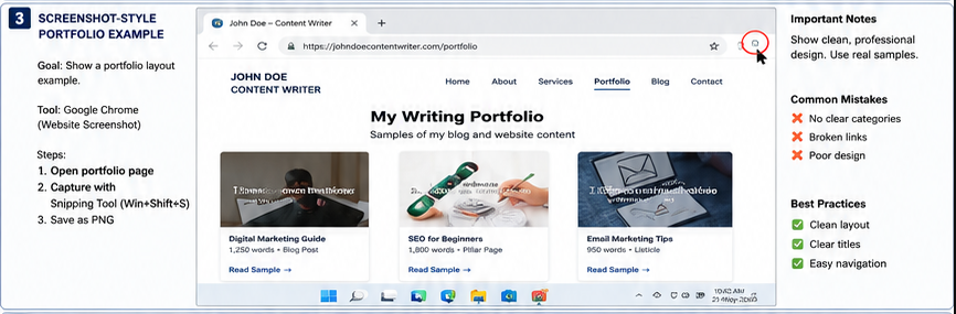 Build a Portfolio Without Previous Clients