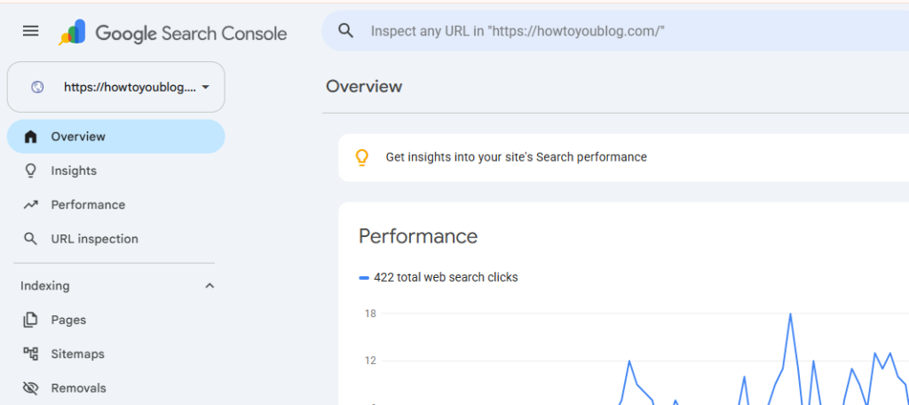 Add the correct property type, complete verification, and submit the sitemap generated by your SEO plugin.