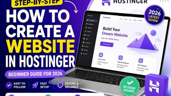 How to Create a Website in Hostinger: A Beginner’s Step-by-Step Guide
