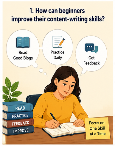 Content writing skills help you turn an idea into useful content for a clear group of readers.