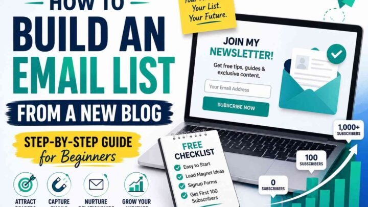 How to Build an Email List From a New Blog