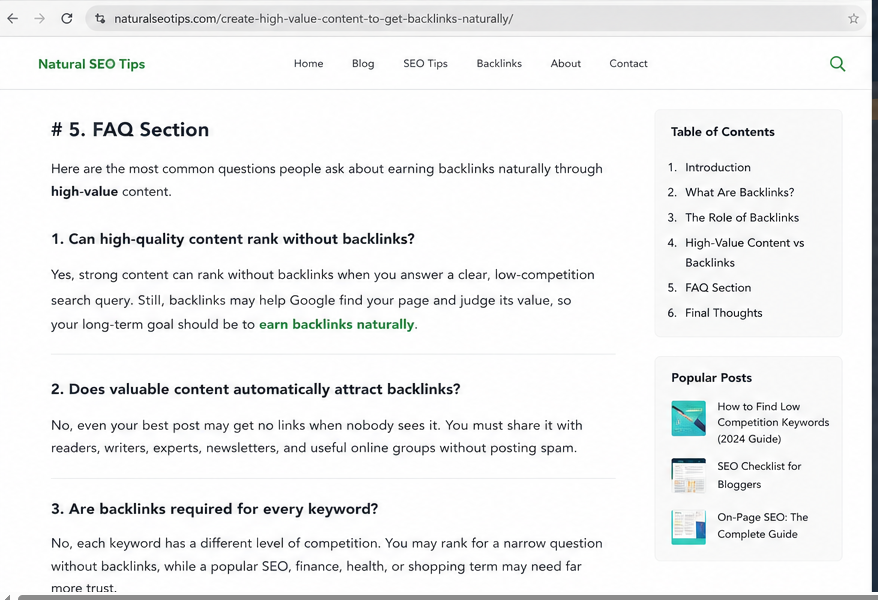 Google now shows FAQ rich results mainly for well-known government and health websites