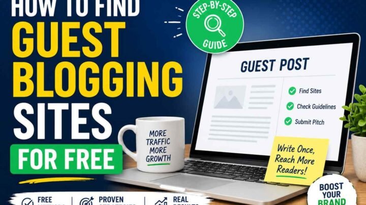 How to Find Guest Blogging Sites for Free