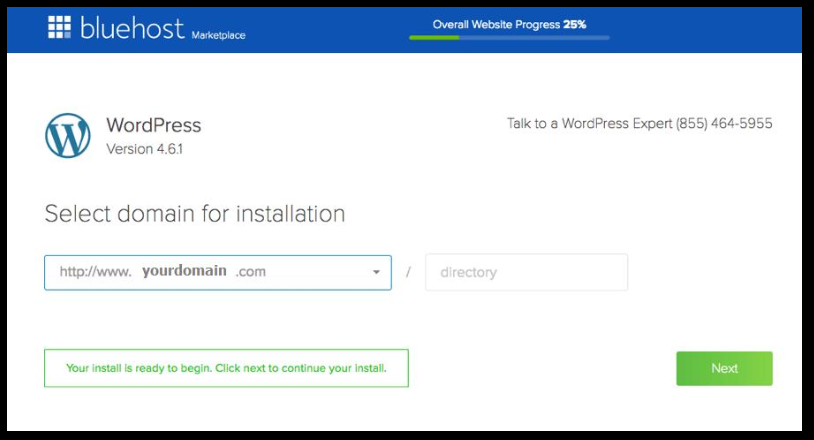 Install WordPress