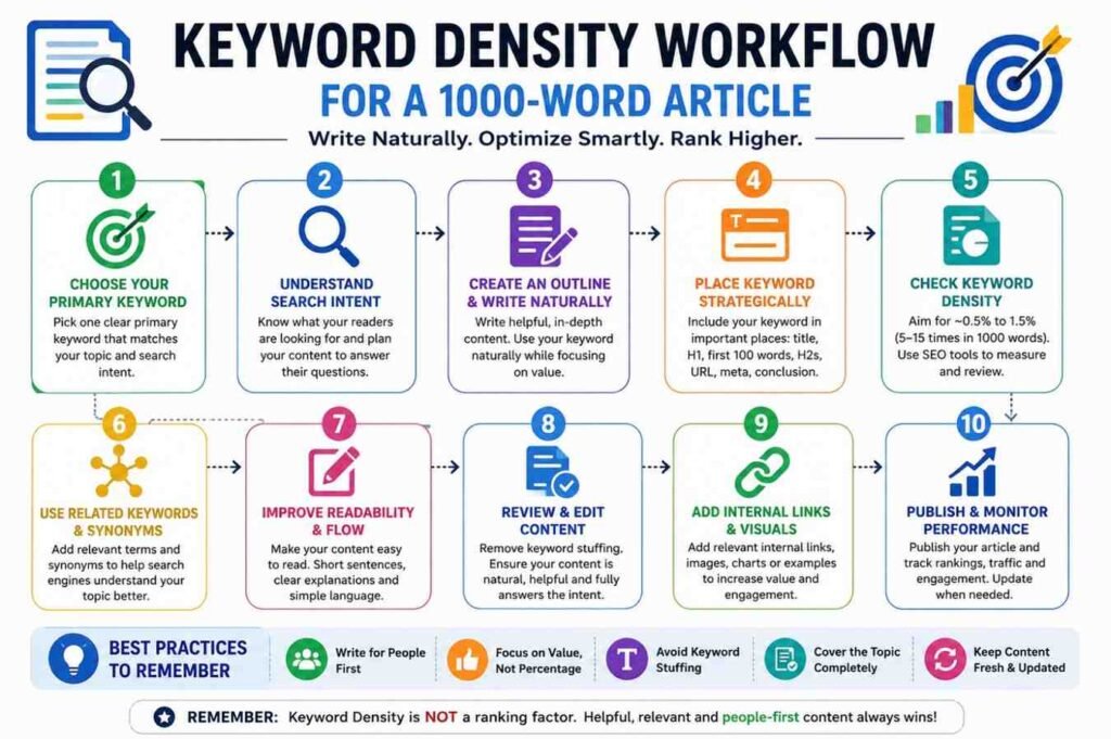 Where Should You Place Your Primary Keyword?-keyword-density