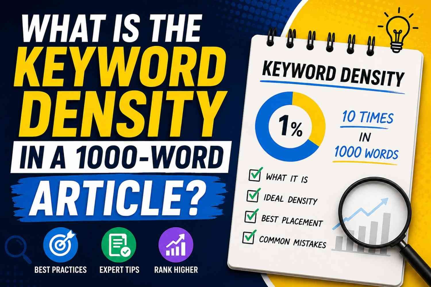 What Is the Keyword Density in a 1000-Word Article?