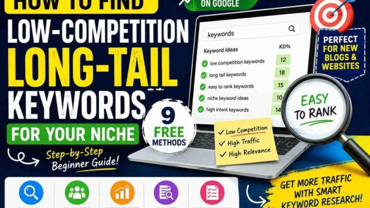 How to Find Low-Competition Long-Tail Keywords for Your Blog Niche